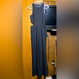 NWT Express flare leg cut out jumpsuit